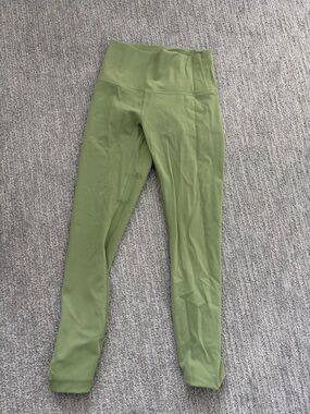 Green lululemon leggings